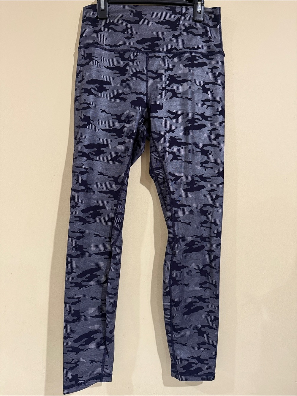 ZYIA Navy & Charcoal Camo High-Rise Leggings yoga pants workout pants size 12